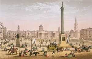Trafalgar Square, ca. 1862